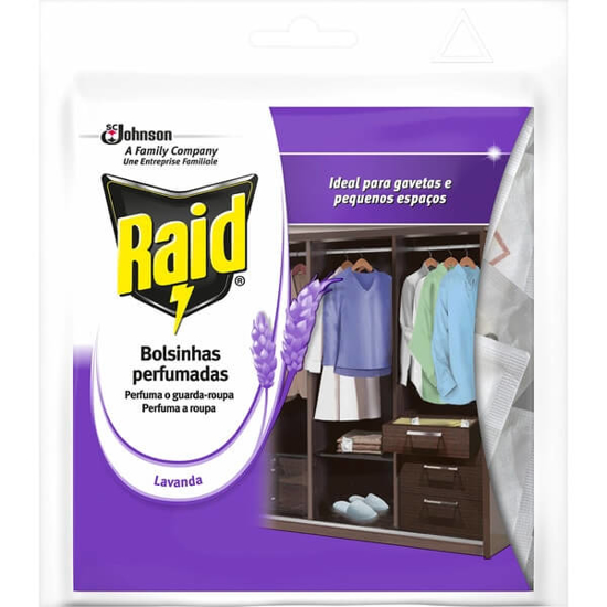 Imagem de Anti-traças Bolsinhas Lavanda RAID 18un