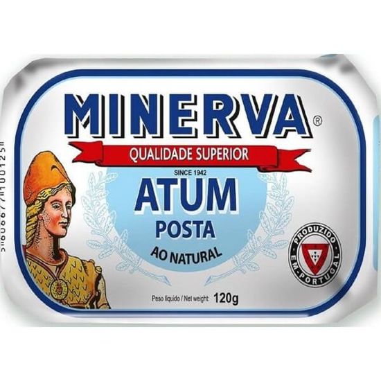 Imagem de Atum Posta ao Natural MINERVA emb.120g