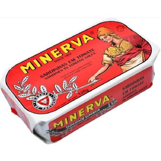 Imagem de Sardinhas Inteiras em Tomate MINERVA emb.120g