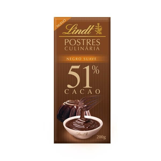 Imagem de Chocolate de Culinária Posters com 51% de Cacau LINDT emb.200g