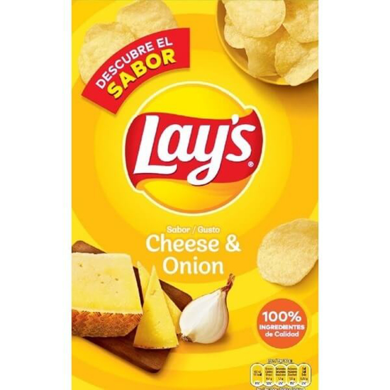 Imagem de Batatas Fritas sabor Queijo e Cebola LAY'S emb.150g