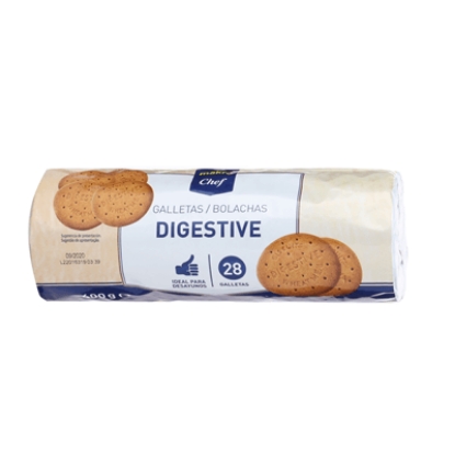Mostrar detalhes para Bolacha Digestiva MAKRO CHEF 400g Imagem de Bolacha Digestiva MAKRO CHEF 400g