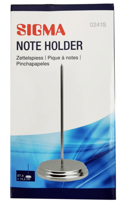 Mostrar detalhes para  Espeto Metalico Para Notas SIGMA 1un Imagem de  Espeto Metalico Para Notas SIGMA 1un