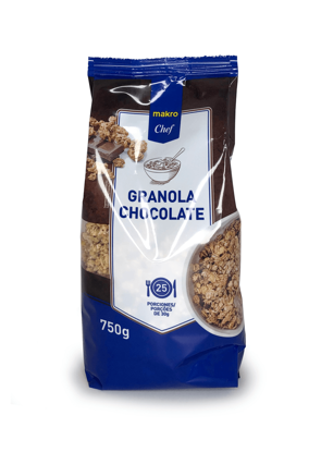 Mostrar detalhes para Granola Chocolate METRO CHEF 750g Imagem de Granola Chocolate METRO CHEF 750g