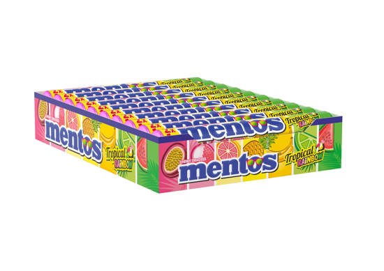 Imagem de  Stick Tro Rainbow MENTOS 20un