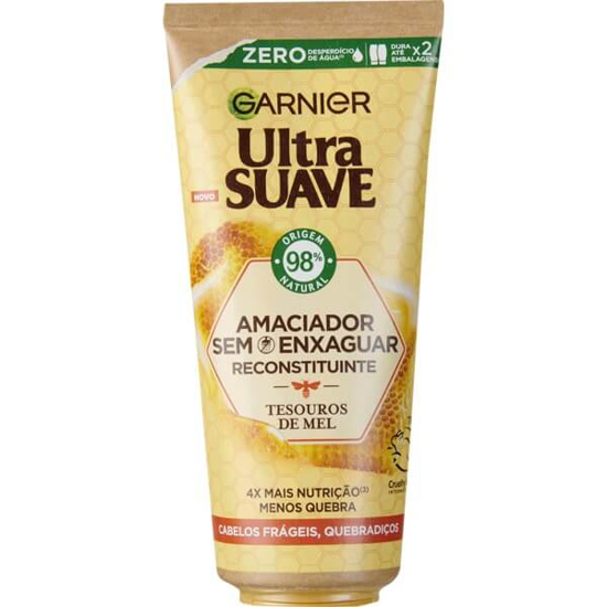 Imagem de Condicionador Ultra Suave sem Enxaguar Tesouros de Mel ULTRA SUAVE GARNIER emb.200ml