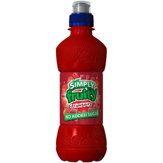 Imagem de Sumo Fruit de Morango SIMPLY garrafa 33cl