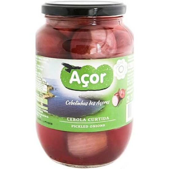 Imagem de Cebola Curtida AÇOR frasco 400g