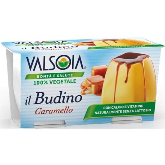 Imagem de Pudim de Caramelo VALSOIA Pack 4 unidades emb.230g