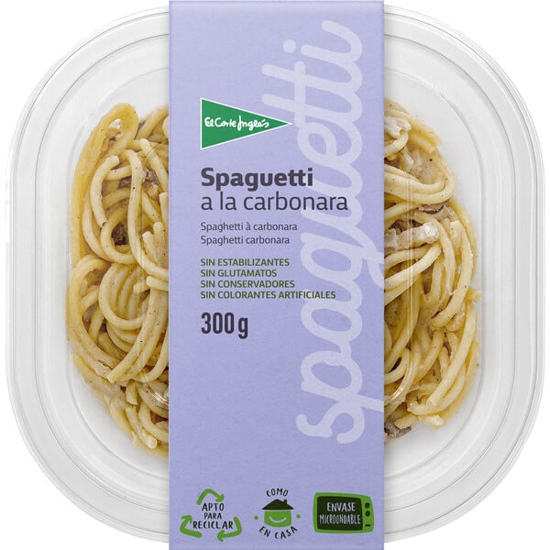 Imagem de Esparguete á Carbonara EL CORTE INGLÉS emb.300g