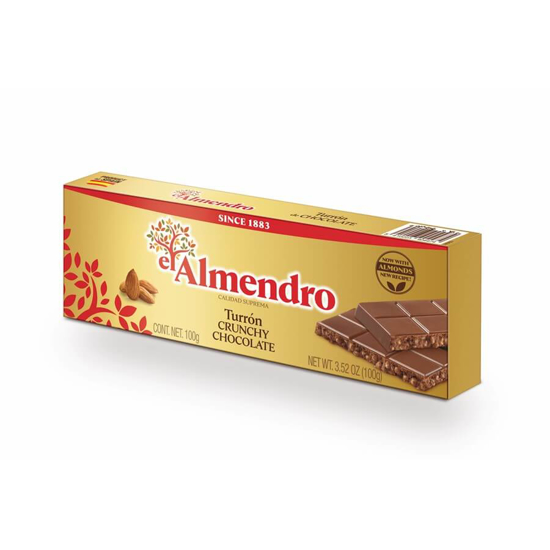Imagem de Torrão Chocolate Crocante El ALMENDRO 100g
