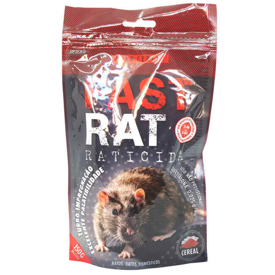 Imagem de Raticida Fast Rat Cereal KB emb.6x25g