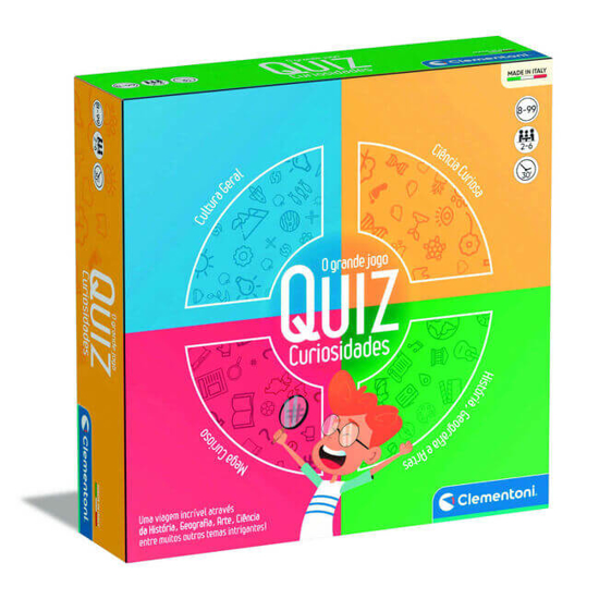 Interactive Quiz Júnior - Clementoni - Jogos Científicos - Compra