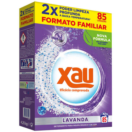 Imagem de Detergente Máquina Roupa Pó Lavanda XAU 85 doses