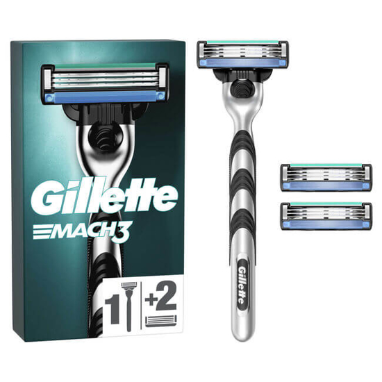 Imagem de Conjunto Mach 3 Cabo e 3 Carregadores GILLETTE emb.1un