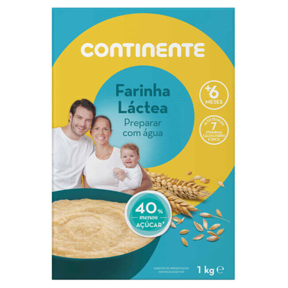 Papa Infantil Farinha Láctea 40% menos açúcares +6 meses CERELAC