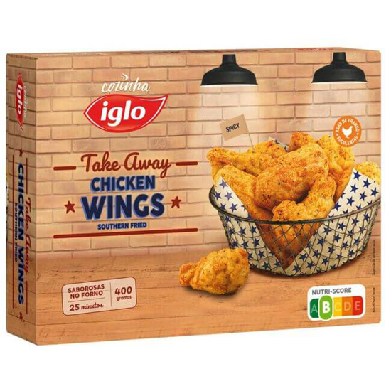 Imagem de Chicken Wings Southern Fried IGLO TAKE AWAY emb.400g