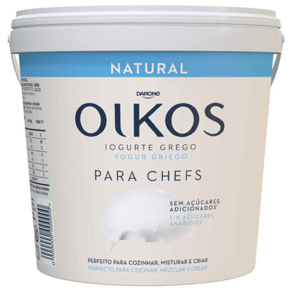 Mostrar detalhes para Iogurte Grego Natural OIKOS emb.900g Imagem de Iogurte Grego Natural OIKOS emb.900g