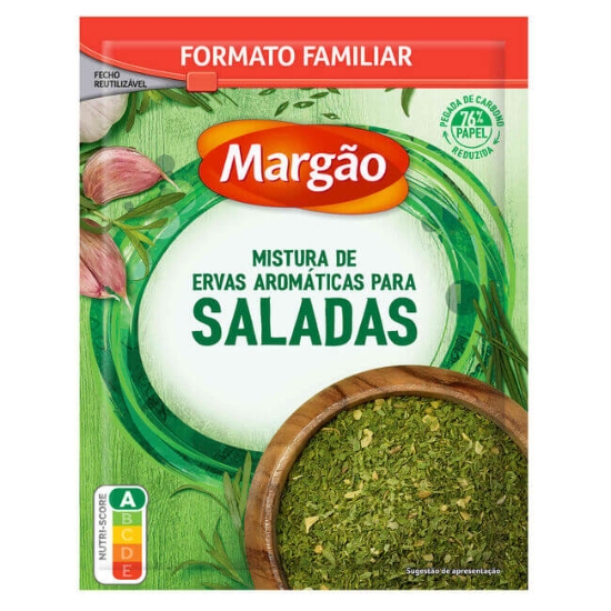 Imagem de Mistura de Ervas Aromáticas para Saladas em Saqueta MARGÃO emb.30g