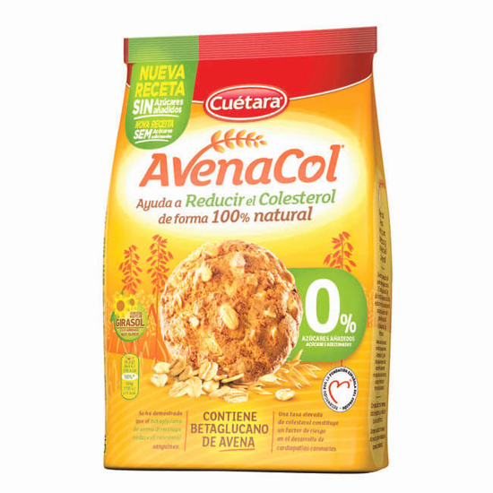 Imagem de Bolacha Digestiva Avenacol 0% Açúcar CUÉTARA emb.250g