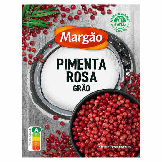 Imagem de Pimenta Rosa em Grão em Saqueta MARGÃO emb.20g