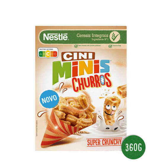 Imagem de Cereais Cini Minis Churros NESTLÉ emb.360g