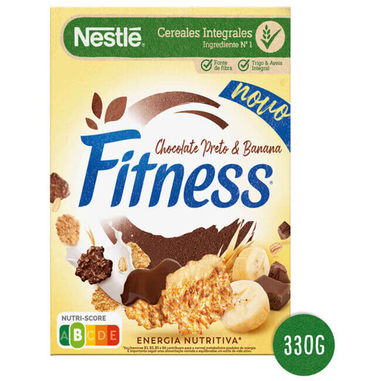 Imagem de Cereais FITNESS Chocolate Preto e Banana FITNESS emb.330g