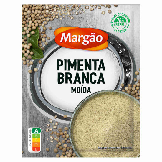 Imagem de Pimenta Branca Moída MARGÃO emb.35g