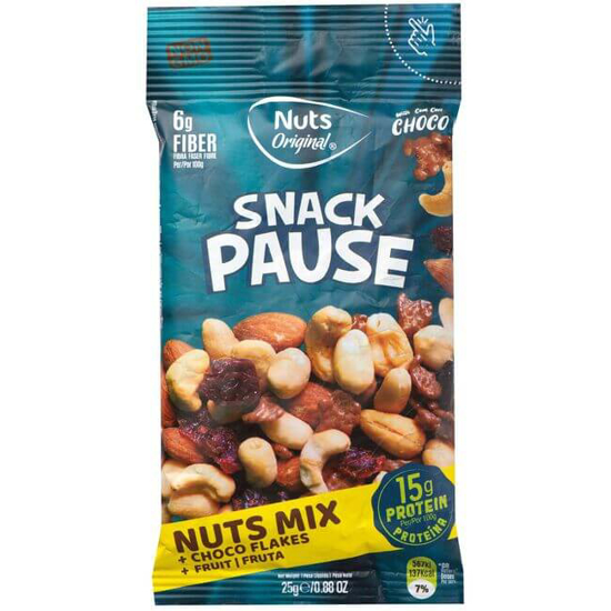 Imagem de PAUSE - Nuts Mix + Choco flakes + Fruta NUTS ORIGINALS emb.25g