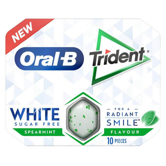 Imagem de Pastilhas Elásticas Oral-B White Spearmint TRIDENT emb.17g