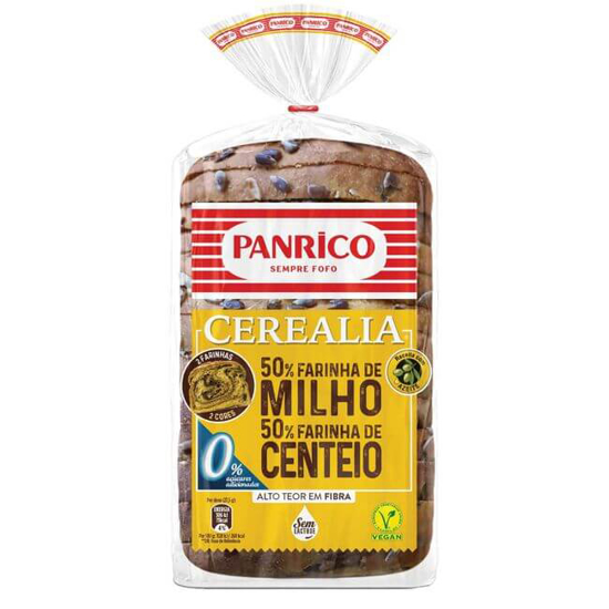 Imagem de Pão Cerealia de Milho e Centeio PANRICO emb.385g