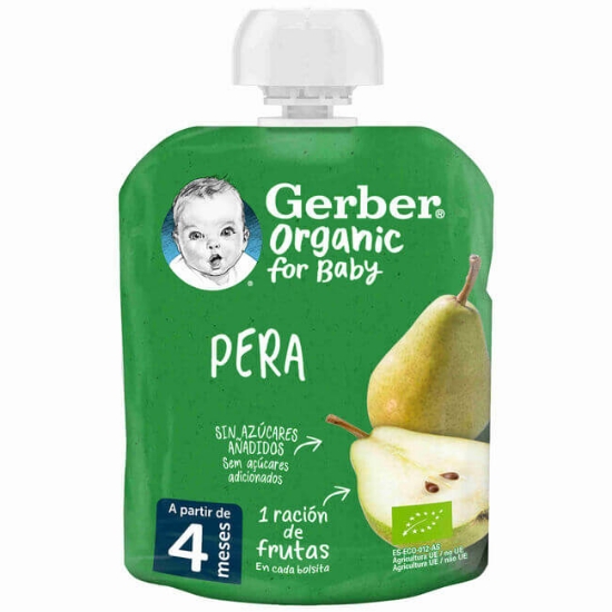 Imagem de Saqueta de Fruta Pera +4M GERBER emb.90g