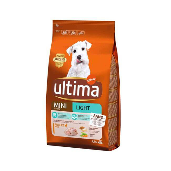 Imagem de Ração para Cão Adulto Mini Light AFFINITY ULTIMA emb.1,5kg