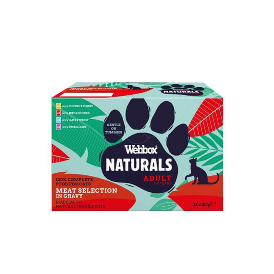 Imagem de Comida Húmida para Gato Seleção Molho WEBBOX emb.12 x 100g