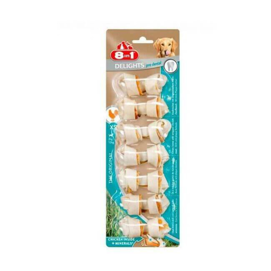 Imagem de Osso para Cão Adulto Mini Bife 8IN1 DELIGHTS emb.7un