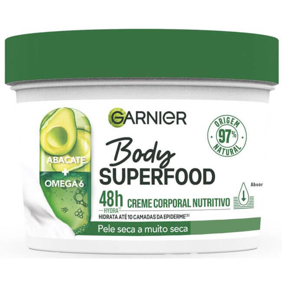 Imagem de Creme Corporal Nutritivo Abacate e Ómega 6 Superfood GARNIER emb.380ml