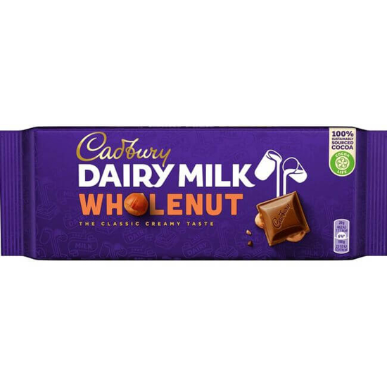 Imagem de Tablete de Chocolate de Leite e Avelã CADBURY emb.180g