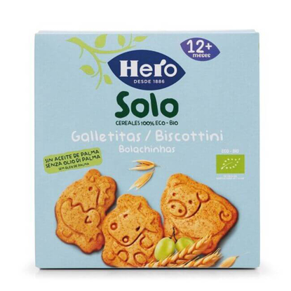 Hero Solo Animal Cookies + 12m 100Gr