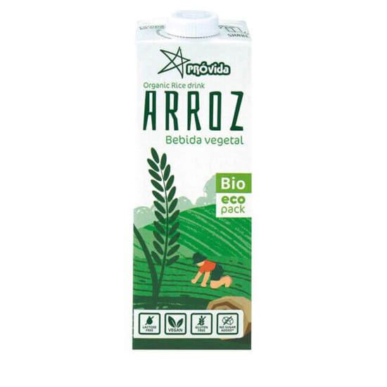 Imagem de Bebida Vegetal de Arroz Biológica PROVIDA emb.1L