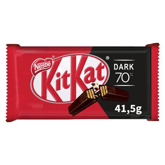 Imagem de Snack de Chocolate Negro 70% Cacau KIT KAT KIT KAT emb.41.5g