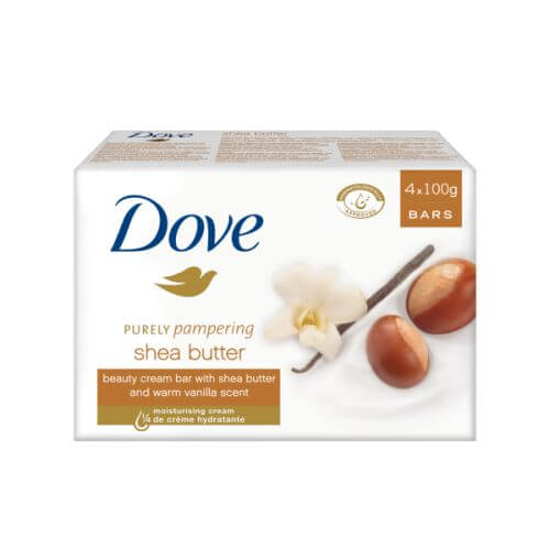 Imagem de Sabonete Shea Butter & Vanilla DOVE 4x90g