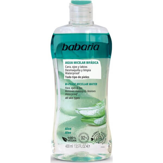 Imagem de Agua Micelar Bifasica Aloe BABARIA emb.400ml