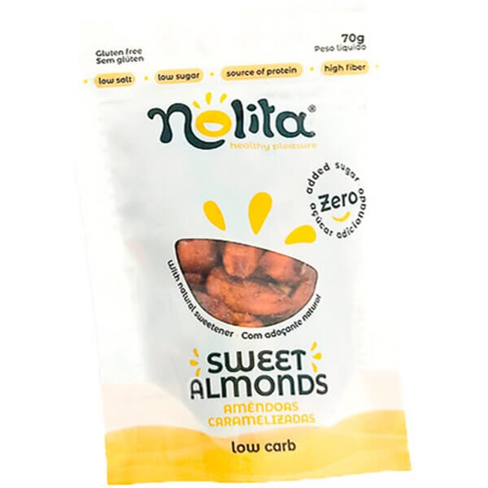 Imagem de Amêndoa Caramelizada Bio NOLITA emb.70g