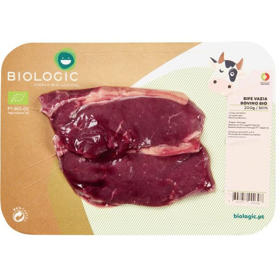 Imagem de Bife da Vazia Bio BIOLOGIC emb.200g