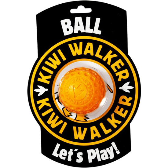 Imagem de Brinquedo para Cão Bola Tamanho L cor Laranja KIWI WALKER emb.1 unidade