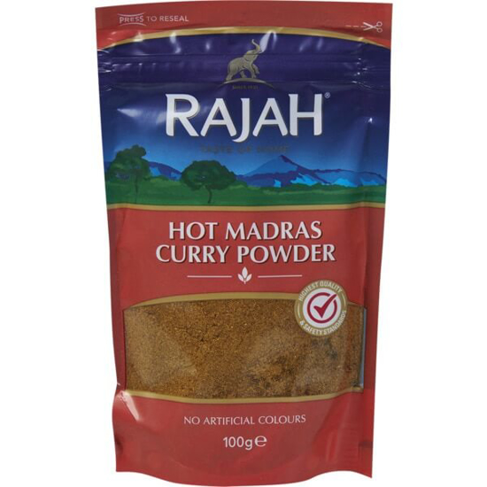 Imagem de Caril Hot Madras RAJAH emb.100g