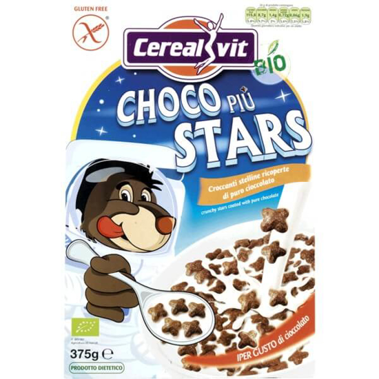 Imagem de Cereais de Chocolate Piu sem Glúten Biológicos CEREAL VIT emb.375g