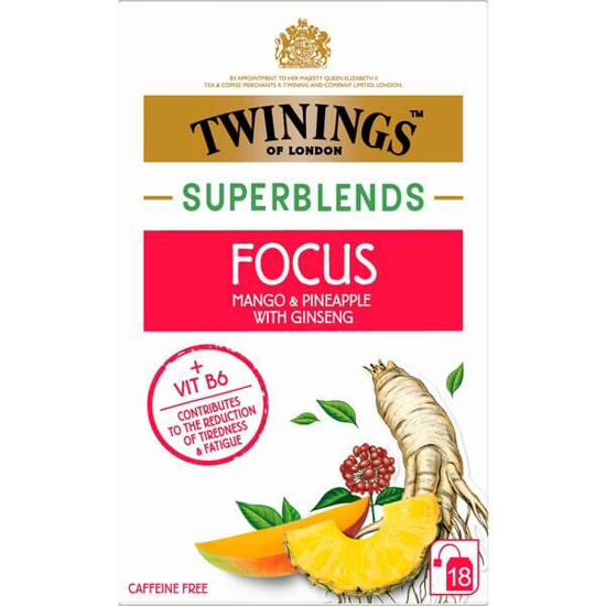 Imagem de Chá Infusão Superblend Focus TWININGS emb.18 unidades