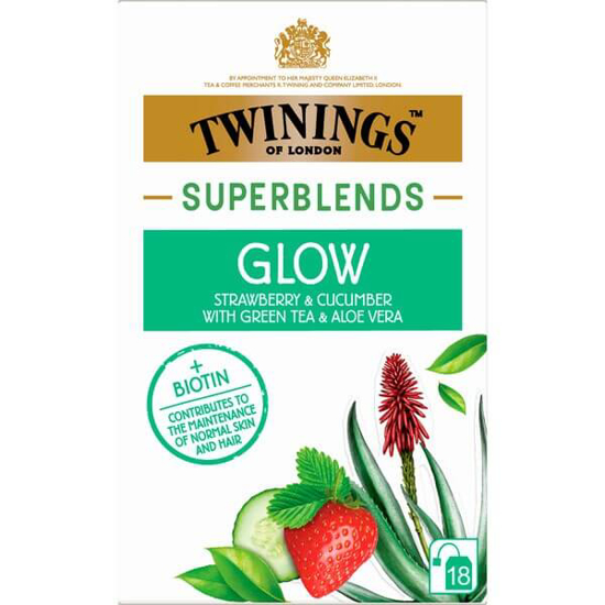 Imagem de Chá Superblend Glow TWININGS emb.18 unidades