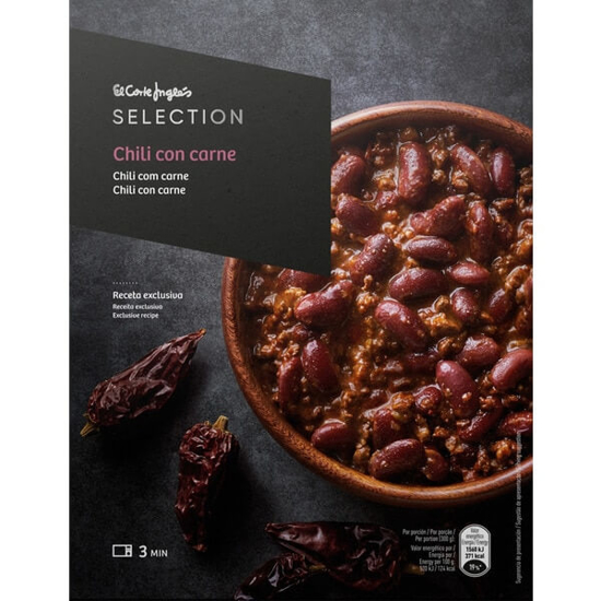 Imagem de Chili de Carne EL CORTE INGLÉS SELECTION emb.300g